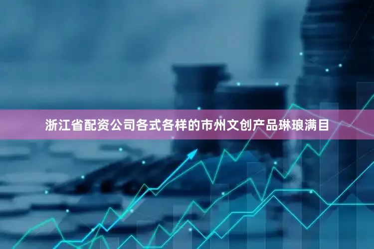 浙江省配资公司各式各样的市州文创产品琳琅满目